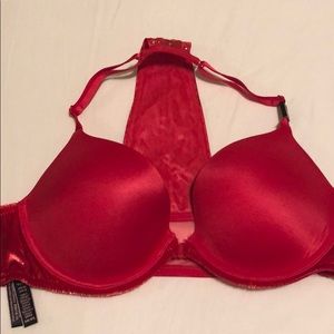Victoria secret PUSH UP Front clip velvet back